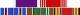 Military Service Ribbons, Bernard H. Rudder