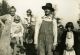 Oscar and Della Wease, with children